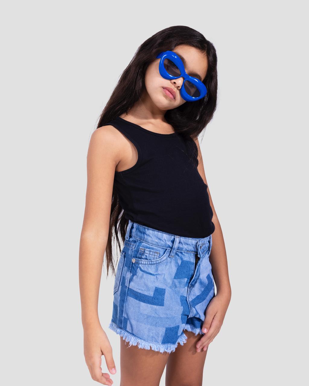 New Hot-Short In cupied Blue