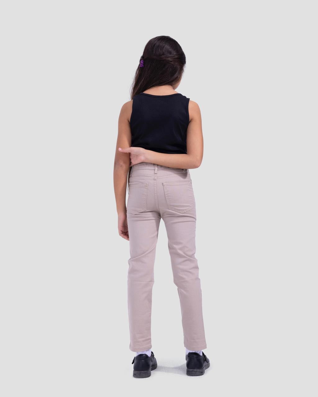 New Gabardine Pants In Beige